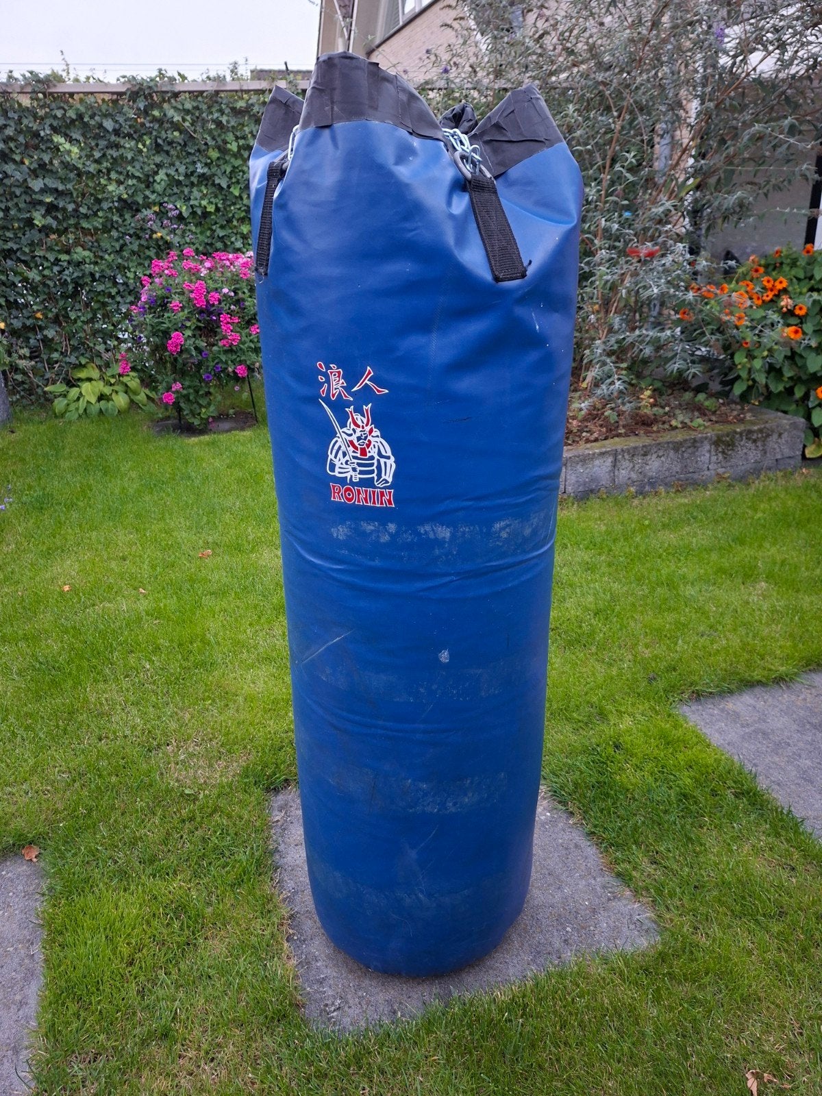 Ronin Bokszak - Blauw-  110 cm hoog, Sport en Fitness, Gebruikt, Overige, Vechtsportmateriaal, Groter dan maat XL