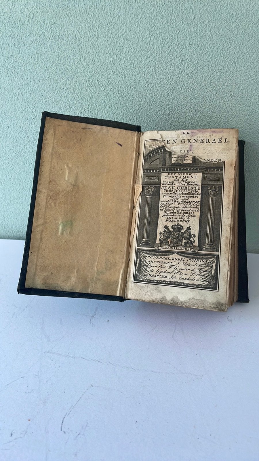 Statenvertaling van de bijbel ,psalmen ,catechismus ,gezang., Antiek en Kunst, Ophalen of Verzenden