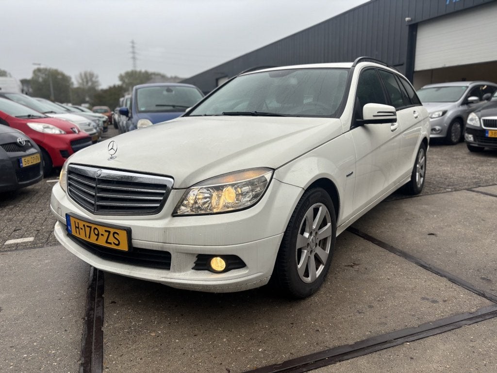 Mercedes-Benz C-Klasse Estate 180 K BlueE AUTOMAAT! APK!, Auto's, Achterwielaandrijving, 4 cilinders, 157 pk, 1445 kg