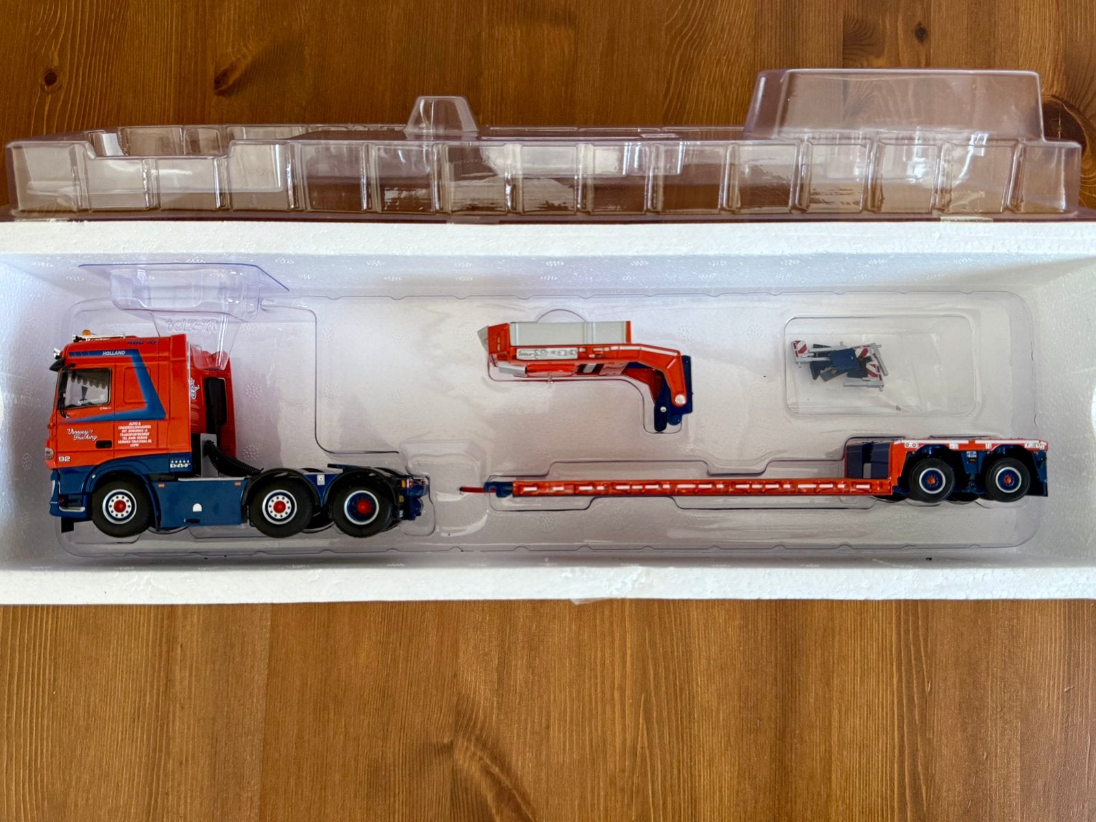 WSI Verweij’s Trucking,Lopik-DAF XF SC nr.92 Low Loader, Ophalen of Verzenden, Zo goed als nieuw, Bus of Vrachtwagen, Wsi