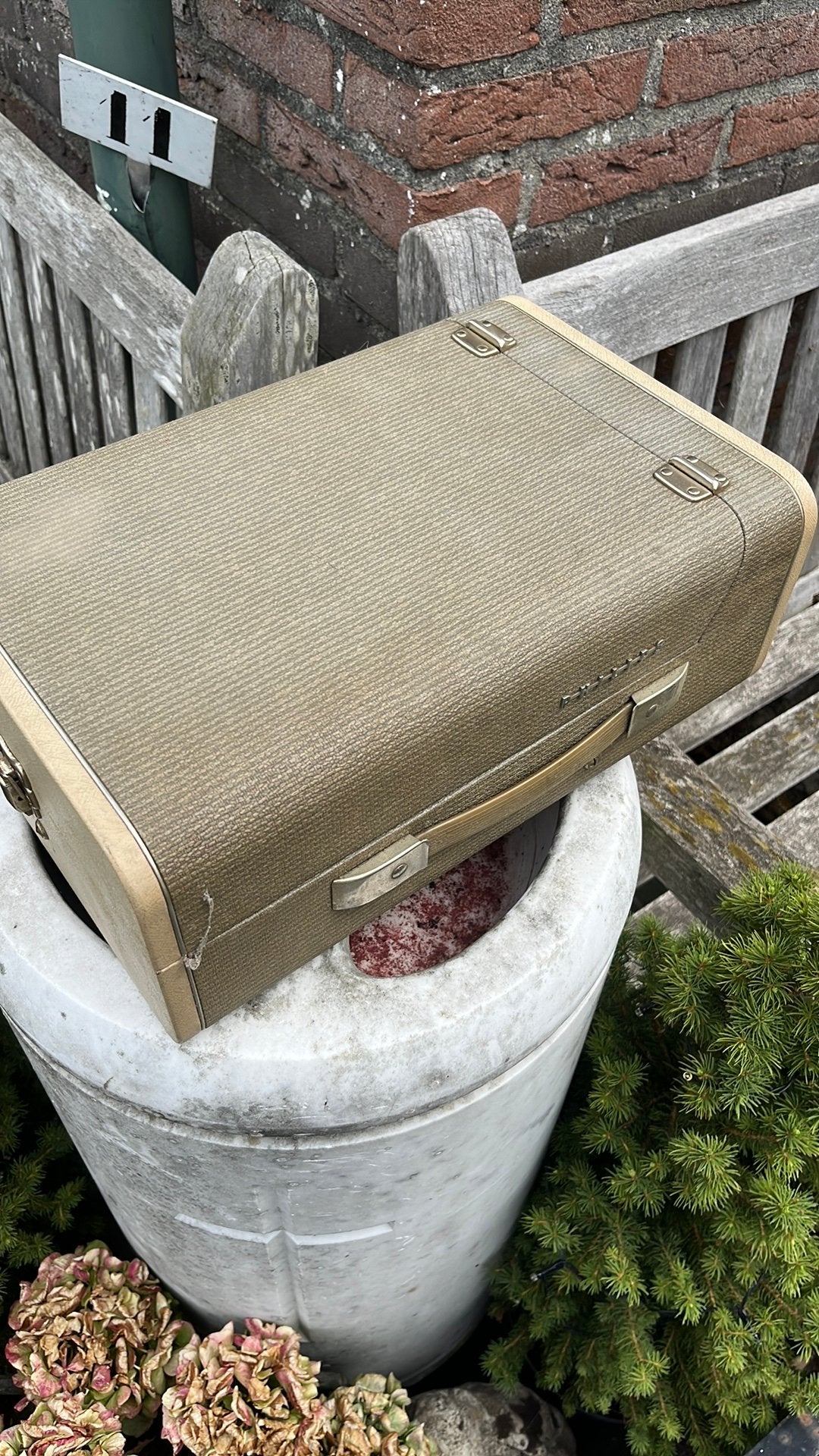 Vintage Philips platenspeler AG 9148/95A uit 1959, Ophalen of Verzenden