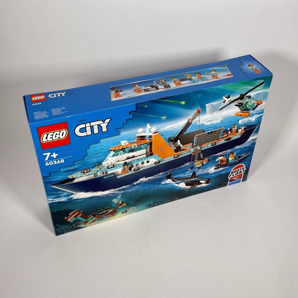LEGO City 60368 Arctic Explorer Ship – Nieuw, City, Lego, Nieuw, Ophalen of Verzenden