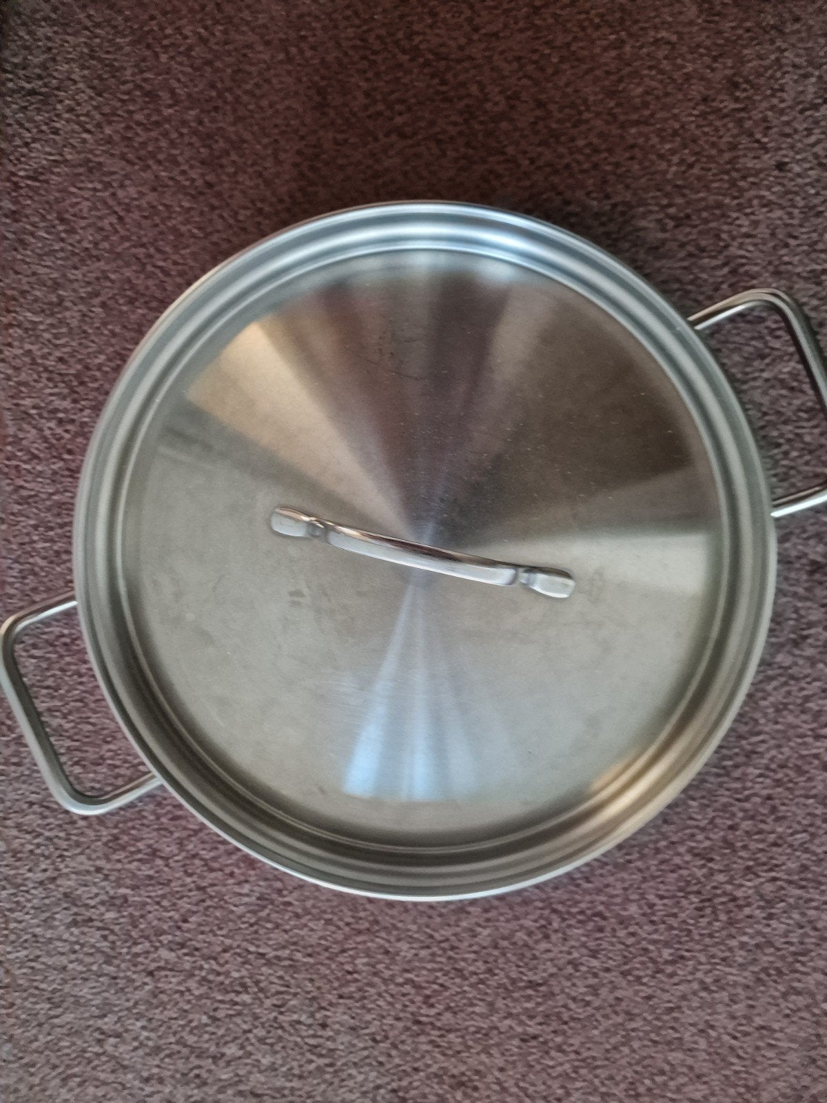 Grote pan / soep Fissler, Huis en Inrichting, Keuken | Potten en Pannen, Ophalen of Verzenden, Rvs, Fissler