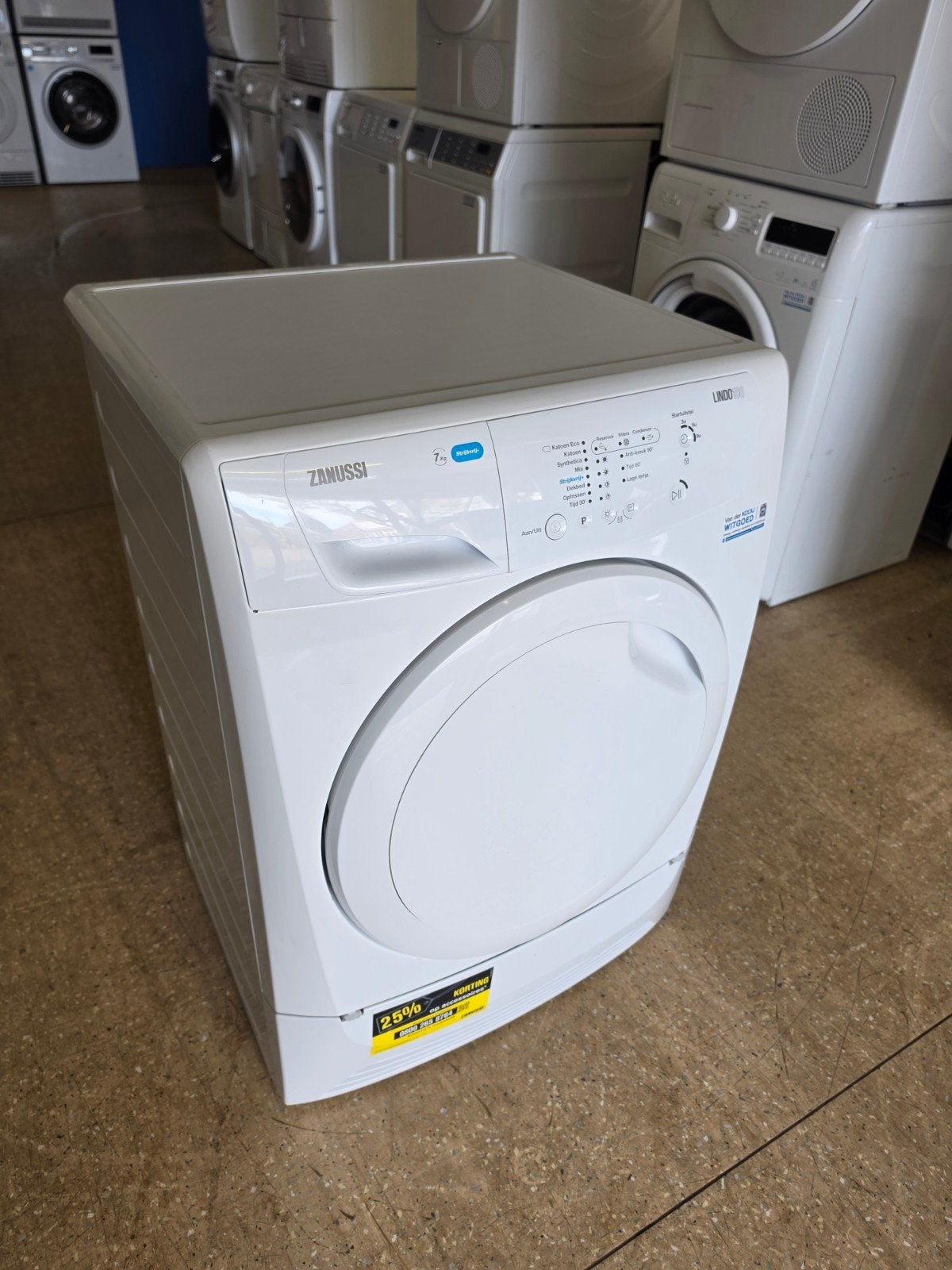 Zanussi Lindo 100 condensdroger | 7 kilo | Gratis thuis 🚚✅️, Witgoed en Apparatuur, Jirnsum, 6 tot 8 kg, Ophalen of Verzenden