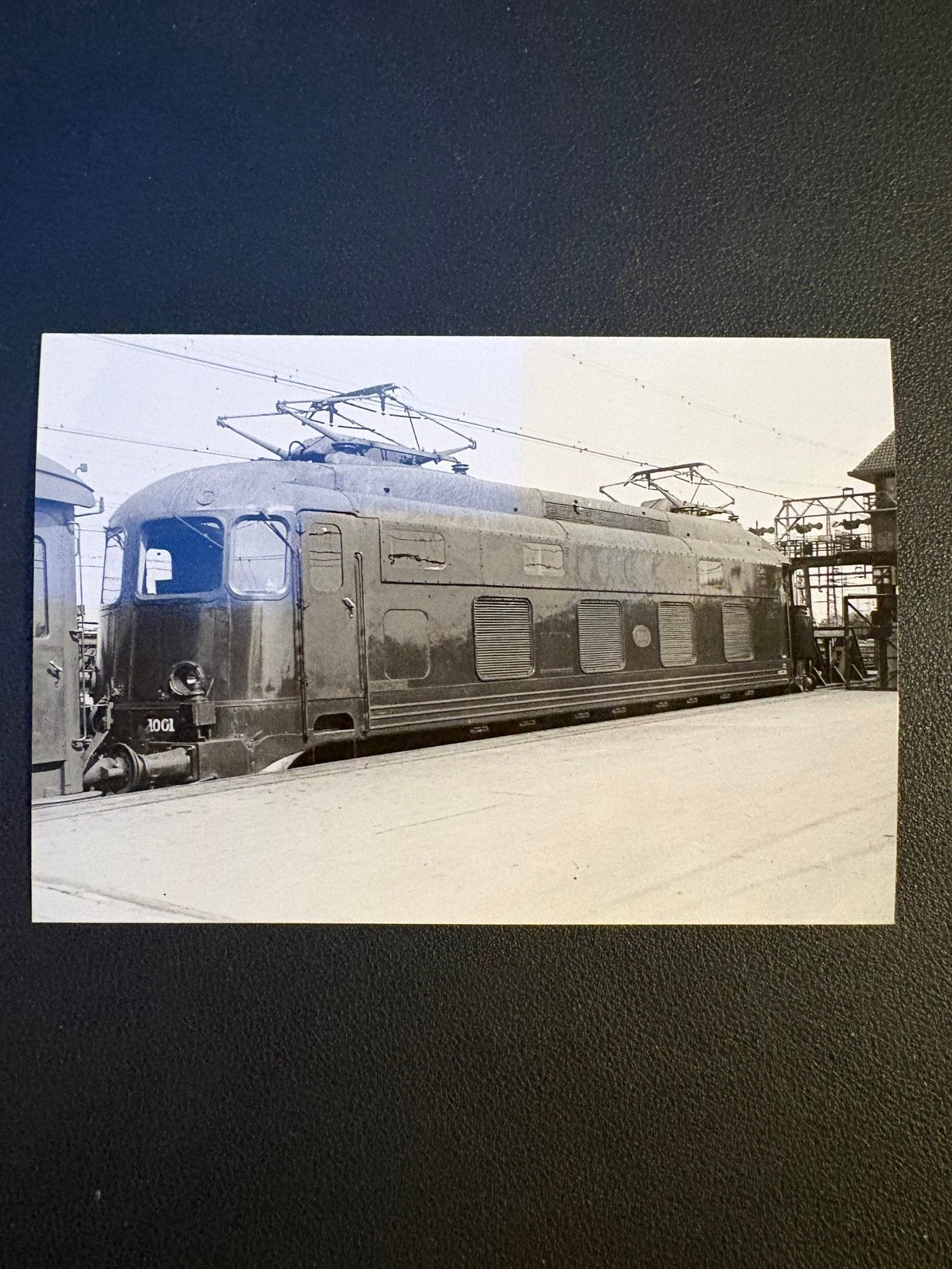 Foto locomotief NS 1001 (±1950), Ophalen of Verzenden, Gebruikt, Trein