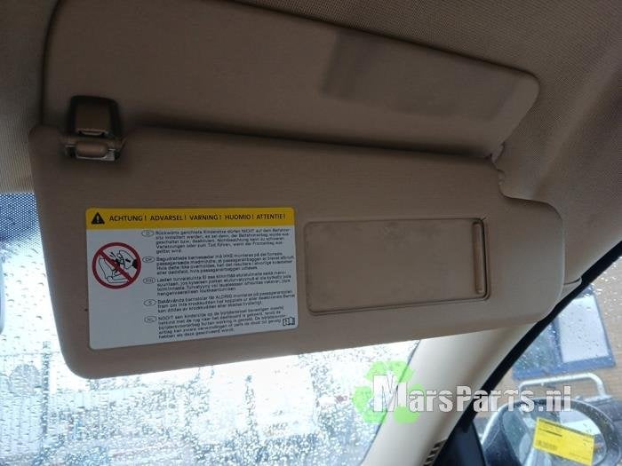 Zonneklep van een Volkswagen Passat, Auto-onderdelen, Interieur en Bekleding, Gebruikt, -, Volkswagen, -