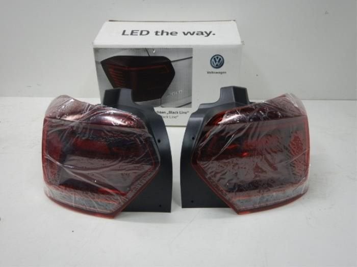 VW Polo 2G LED Black Line Achterlichten Set, Ophalen of Verzenden, Gebruikt