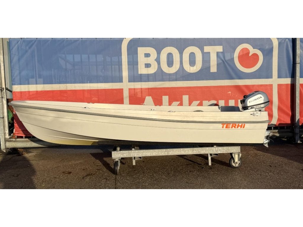 Terhi 400 Honda 6Pk bj.2022, Watersport en Boten, Overige merken, Gebruikt, 4 m, Tot 10 pk