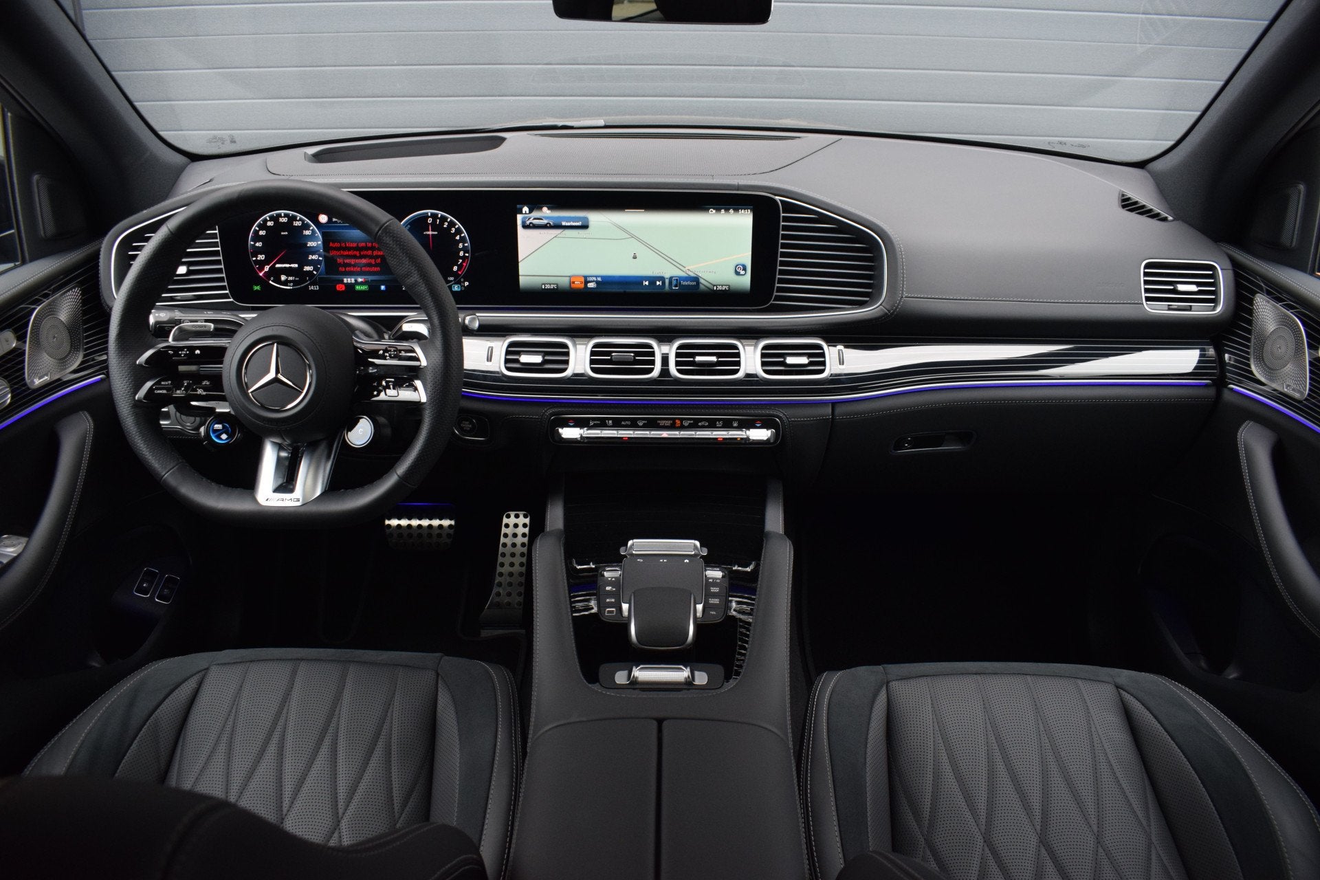 Mercedes-Benz GLE AMG 53 Hybrid 4MATIC+ Night Edition Premiu, Auto's, Automaat, Dealer onderhouden, Gebruikt, Automatische klimaatregeling