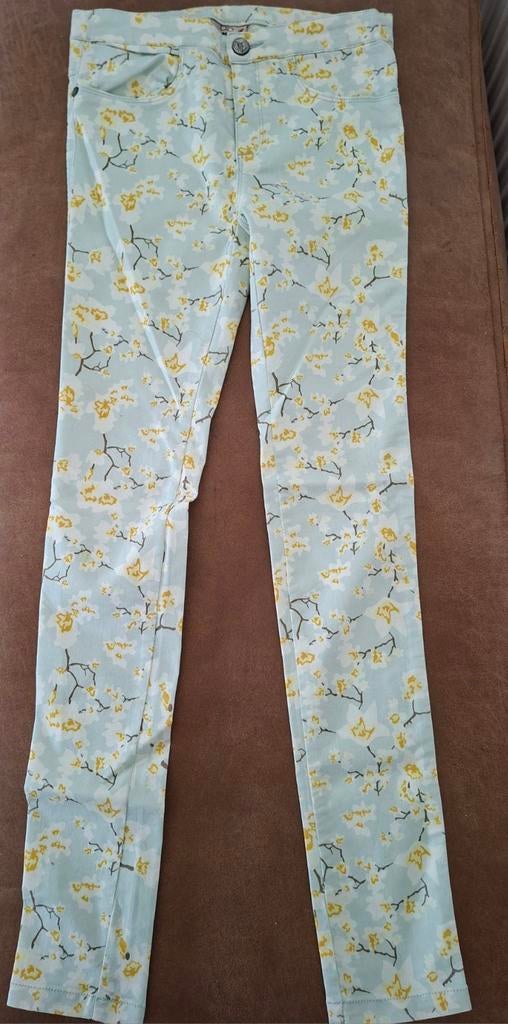 Pomp de Lux broek maat 146 met bloemenprint, Broek, Gebruikt, Meisje, Ophalen of Verzenden