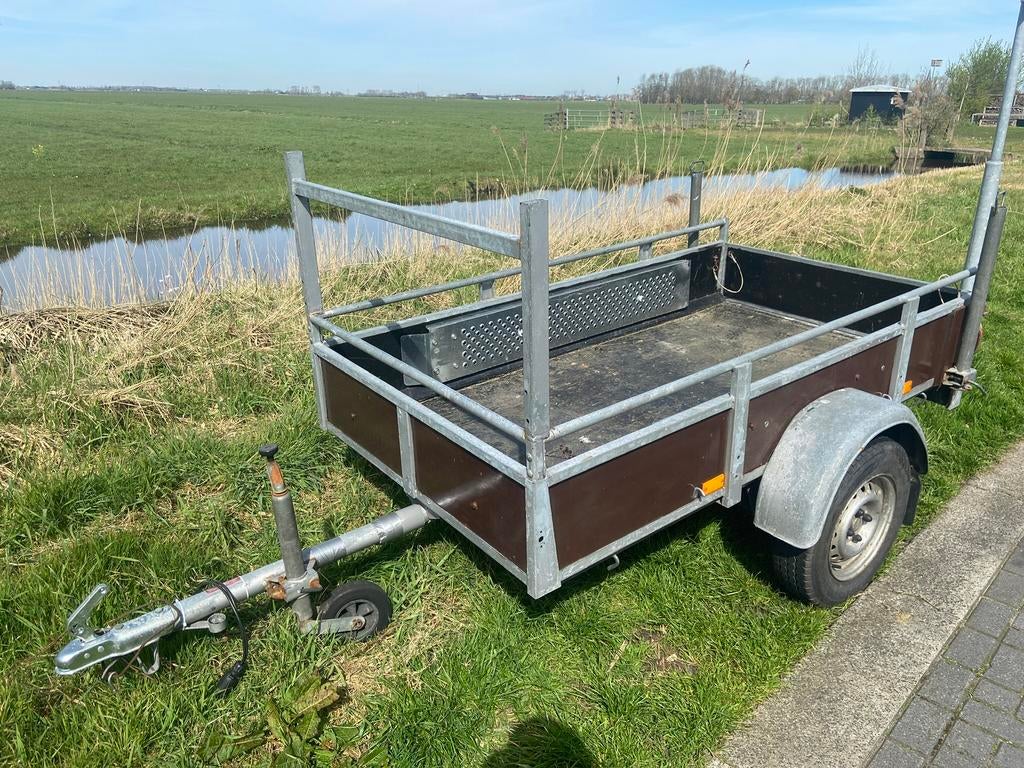 Aanhangwagen aanhanger motoraanhanger bakwagen, Auto diversen, Ophalen of Verzenden, Zo goed als nieuw