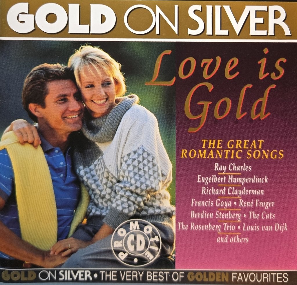 Love is gold oa.The Cats,Ray Charles,Rosenberg Trio = 0,99, Cd's en Dvd's, Ophalen of Verzenden, Zo goed als nieuw, Pop