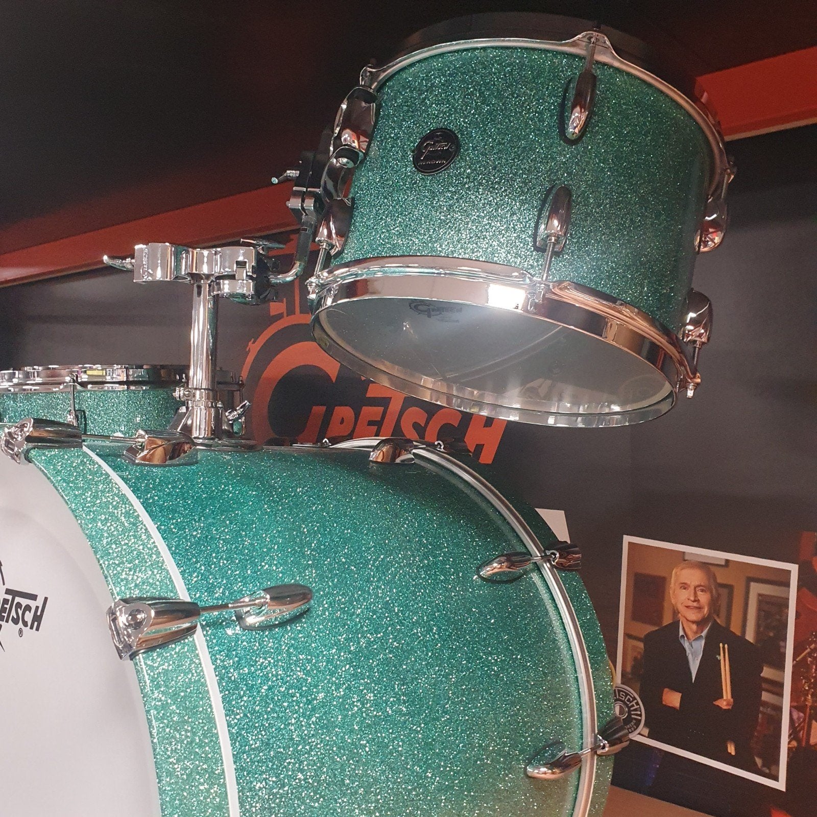 Gretsch Renown maple: Limited edition. Turquoise Sparcle., Ophalen of Verzenden, Nieuw, Overige merken