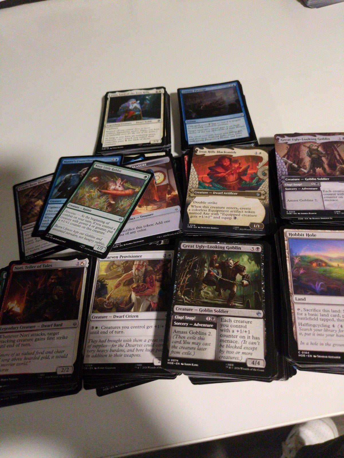 MTG The Hobbit verzameling – 400+ kaarten, Hobby en Vrije tijd, Verzamelkaartspellen | Magic the Gathering, Ophalen of Verzenden