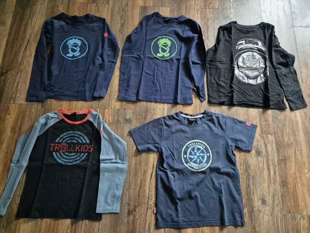 Trollkids + Star Wars longsleeves en T-shirt maat 152, Gebruikt, Trollkids, Ophalen of Verzenden, Shirt of Longsleeve