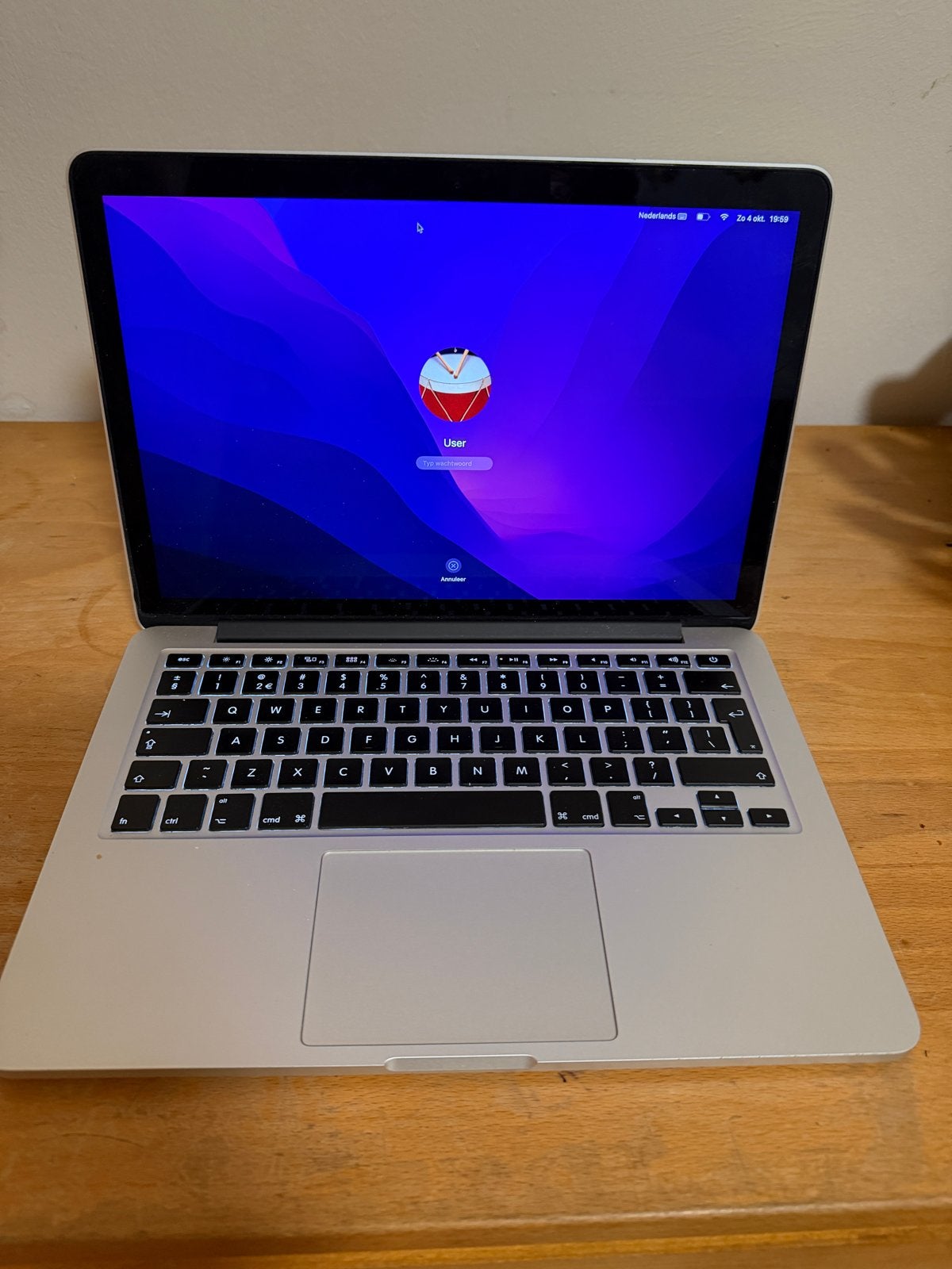 4x MacBook 13-inch, Computers en Software, MacBook Pro, 256 GB, 2 tot 3 Ghz, Qwerty