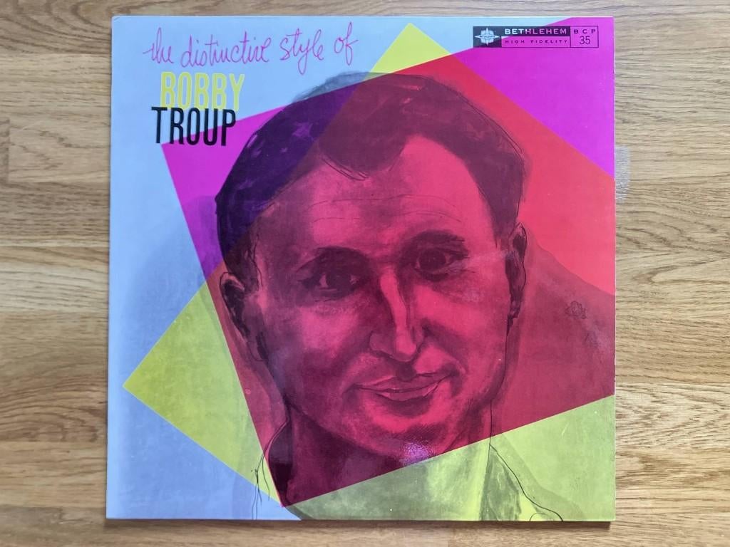 Bobby Troup / The Distinctive Style Of Bobby Troup, Ophalen of Verzenden, Zo goed als nieuw, 12 inch, Jazz