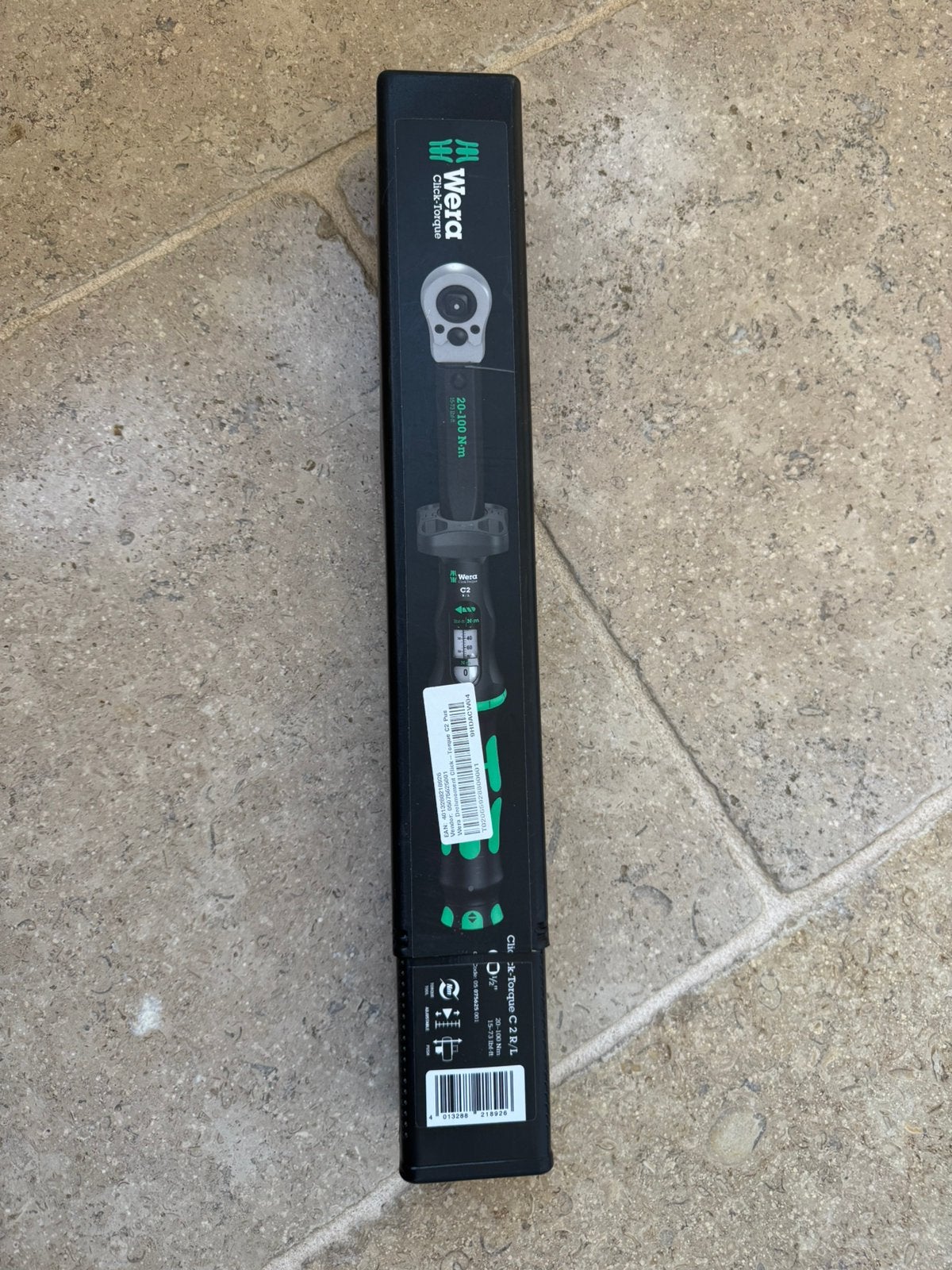Wera click-torque C2 R/L 20-100 N-m, Ophalen of Verzenden, Zo goed als nieuw