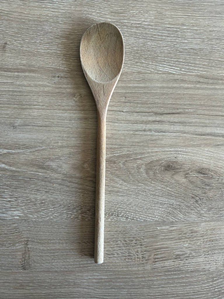 Houten lepel, Huis en Inrichting, Keuken | Bestek, Ophalen, Gebruikt, Los bestek, Serveergerei