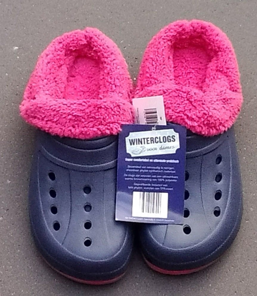 CLOGS WINTERCLOGS DAMES MAAT: 40 KLEUR: BLAUW / ROZE NIEUW, Ophalen, Blauw, Overige typen, Nieuw