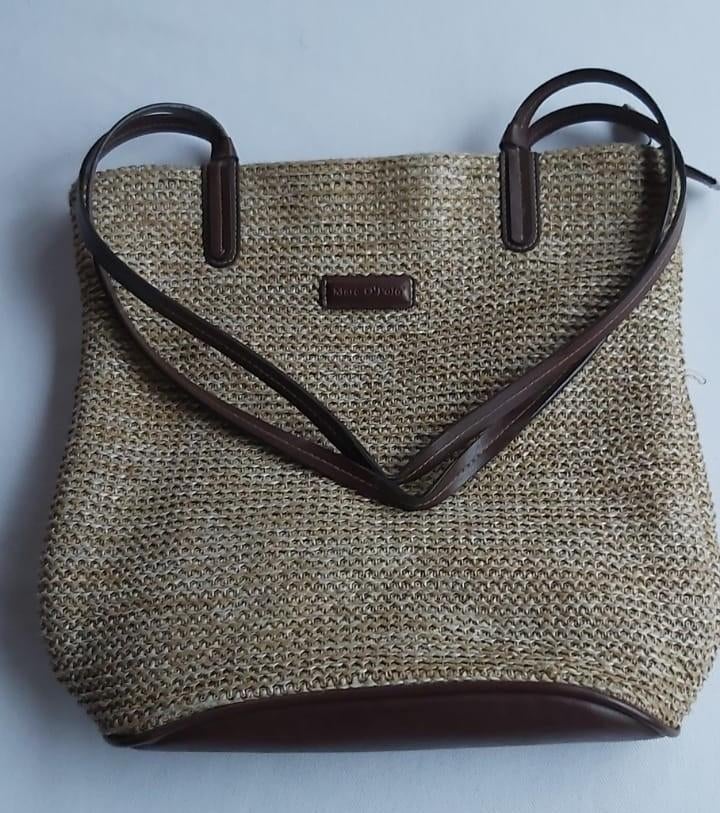 Marco Polo Tas, Ophalen of Verzenden, Zo goed als nieuw, Beige, Handtas