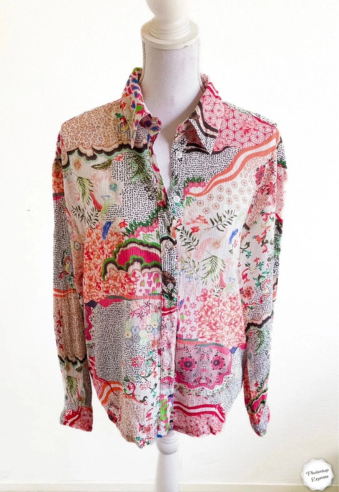 Mooie blouse van Alix M, Maat 38/40 (M), Overige kleuren, Koeweistraat 6G 4181CD Waardenburg  The Netherlands, Ophalen of Verzenden