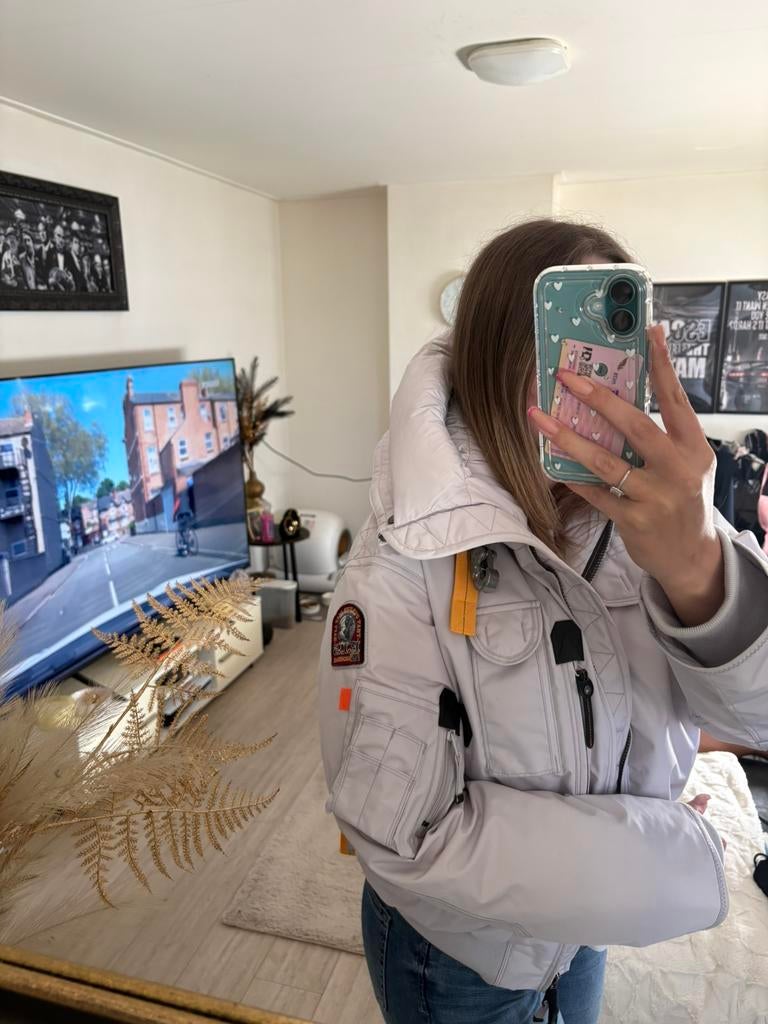Nieuwe jarajumpers jas, Ophalen of Verzenden, Zo goed als nieuw, Maat 42/44 (L), Grijs