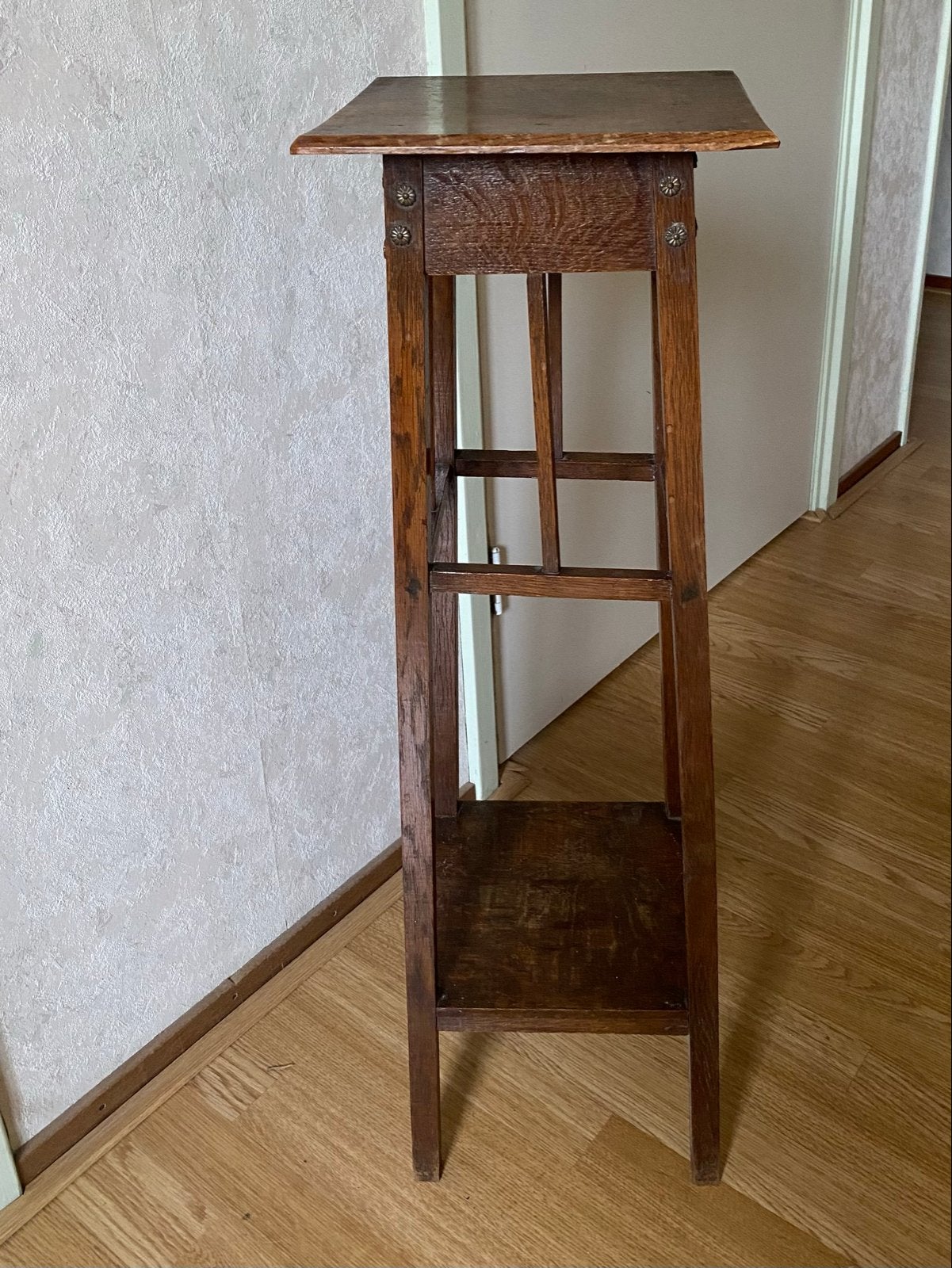 Vintage Eiken Plantentafeltje, Ophalen