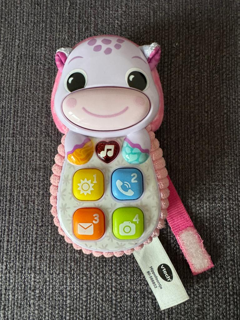 Vtech baby hippo phone, Kinderen en Baby's, Speelgoed | Vtech, Ophalen, Zo goed als nieuw, 6 maanden tot 2 jaar