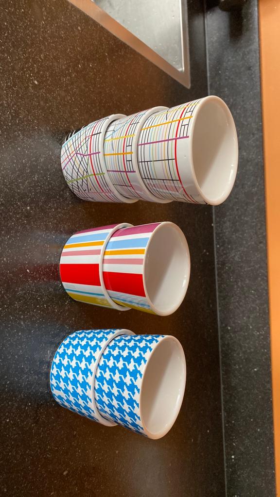 Seletti ijsbekers voor mc donalds italia, Ophalen of Verzenden, Zo goed als nieuw, Overige stijlen