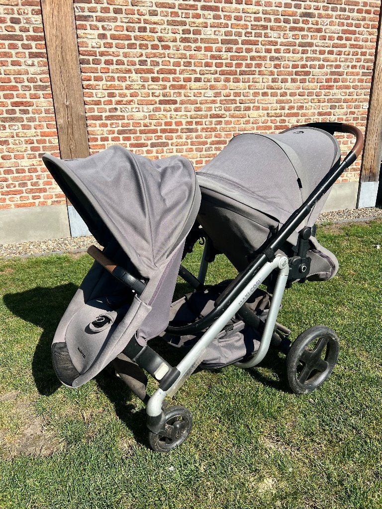 Duo kinderwagen Maxicosi, Kinderen en Baby's, Kinderwagens en Combinaties, Gebruikt, Duowagen, Combiwagen, Ophalen