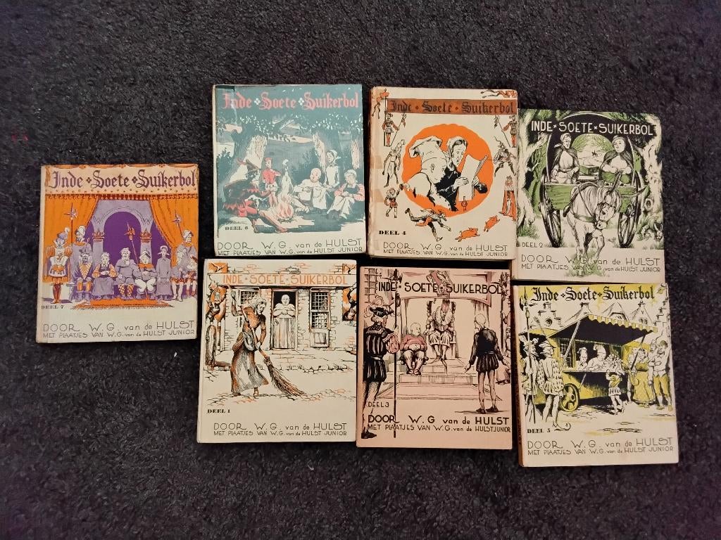 In de Soete Suikerbol, Boeken, Gelezen, W. G. van de Hulst, Complete serie of reeks, Ophalen of Verzenden