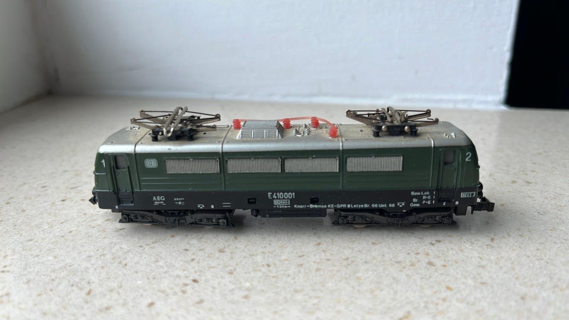Lima N E41 locomotief Defect.zie omschrijving, Gebruikt, Ophalen of Verzenden, Lima, Gelijkstroom