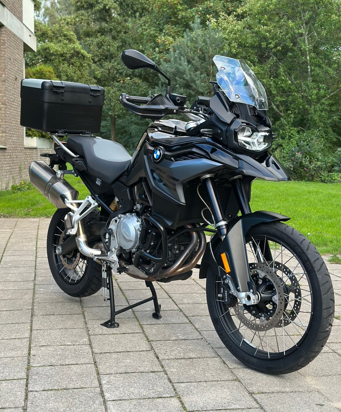 ⭐️BMW F850GS Triple Black 2022 | Full Optie | Dealer onderh., 853 cc, 2 cilinders, Occasion, Handvatverwarming