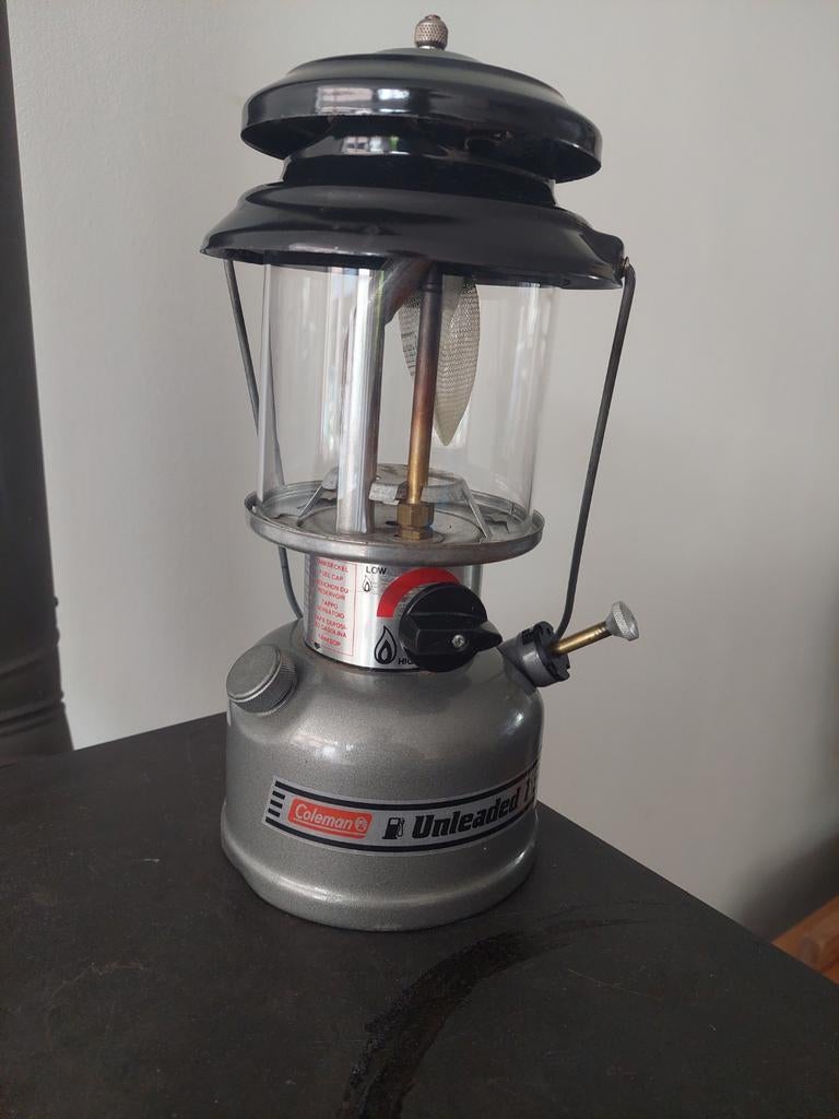 Coleman Unleaded 1 benzinelamp. Incl. trechter met filter., Ophalen