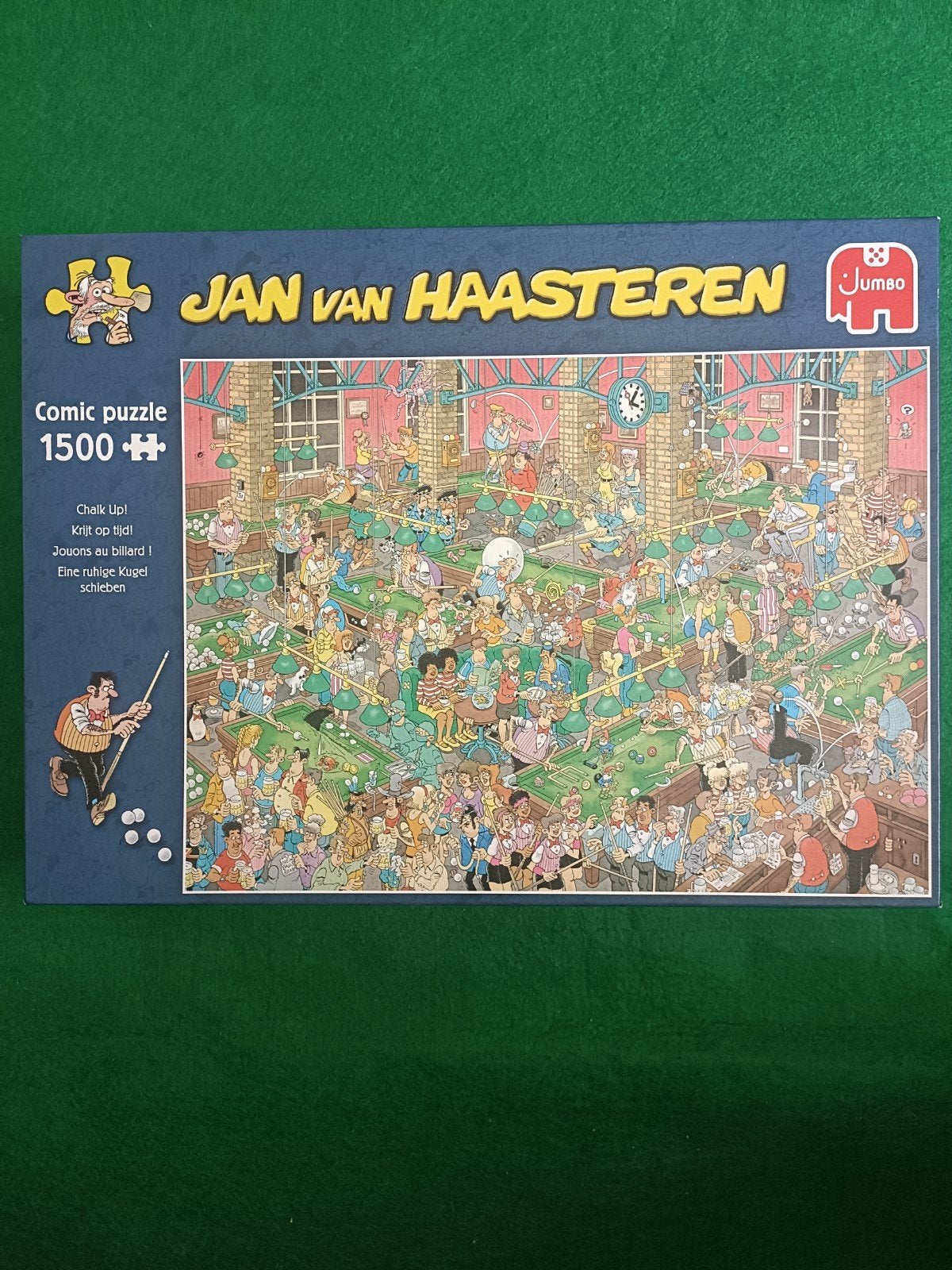 Jan van Haasteren,1500 stukjes, Hobby en Vrije tijd, Denksport en Puzzels, Ophalen of Verzenden, 500 t/m 1500 stukjes, Zo goed als nieuw