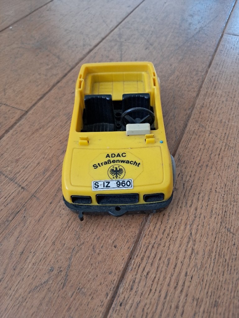 Gele race-auto, Gebruikt, Verzenden, Losse onderdelen, Voertuig