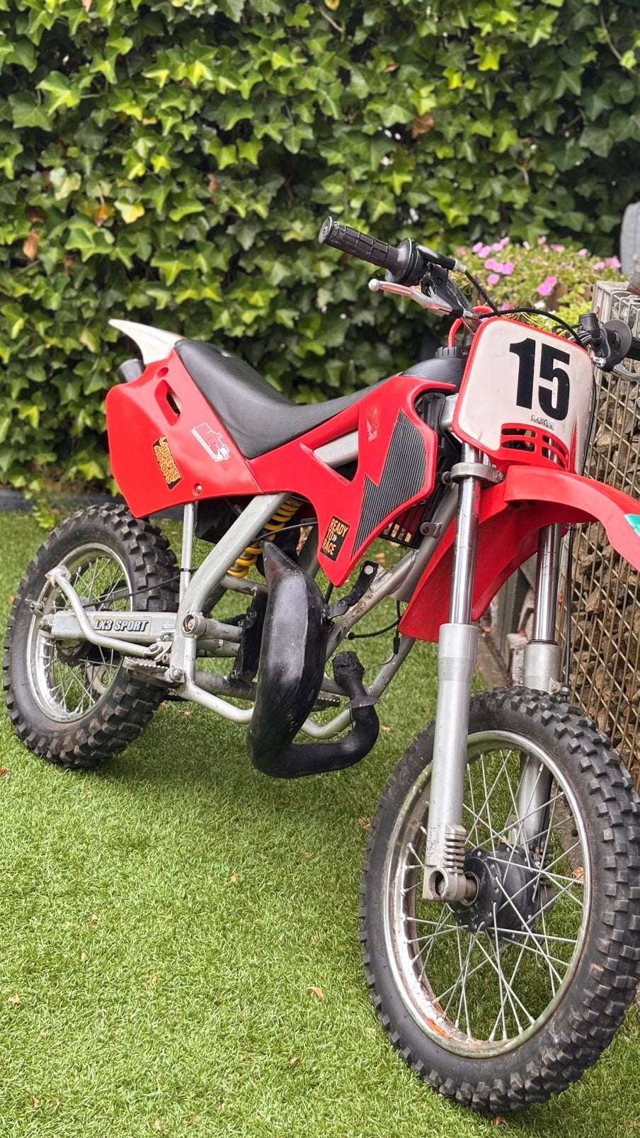 Crossmotor lem lx3 ‼️waarden pijlen‼️ Met blok, Ophalen of Verzenden, Zo goed als nieuw, Overige merken