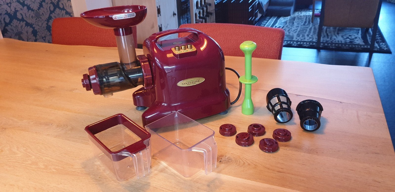 Matstone Slowjuicer, Ophalen of Verzenden, Gebruikt