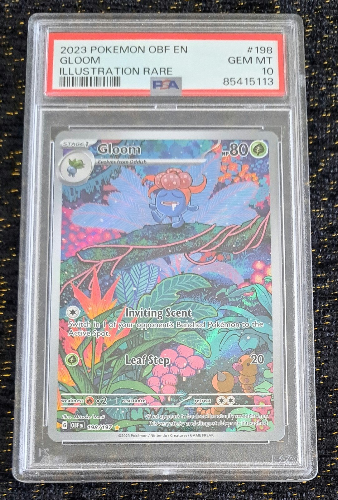 Gloom #198 Illustration Rare PSA 10, Ophalen of Verzenden, Nieuw, Losse kaart