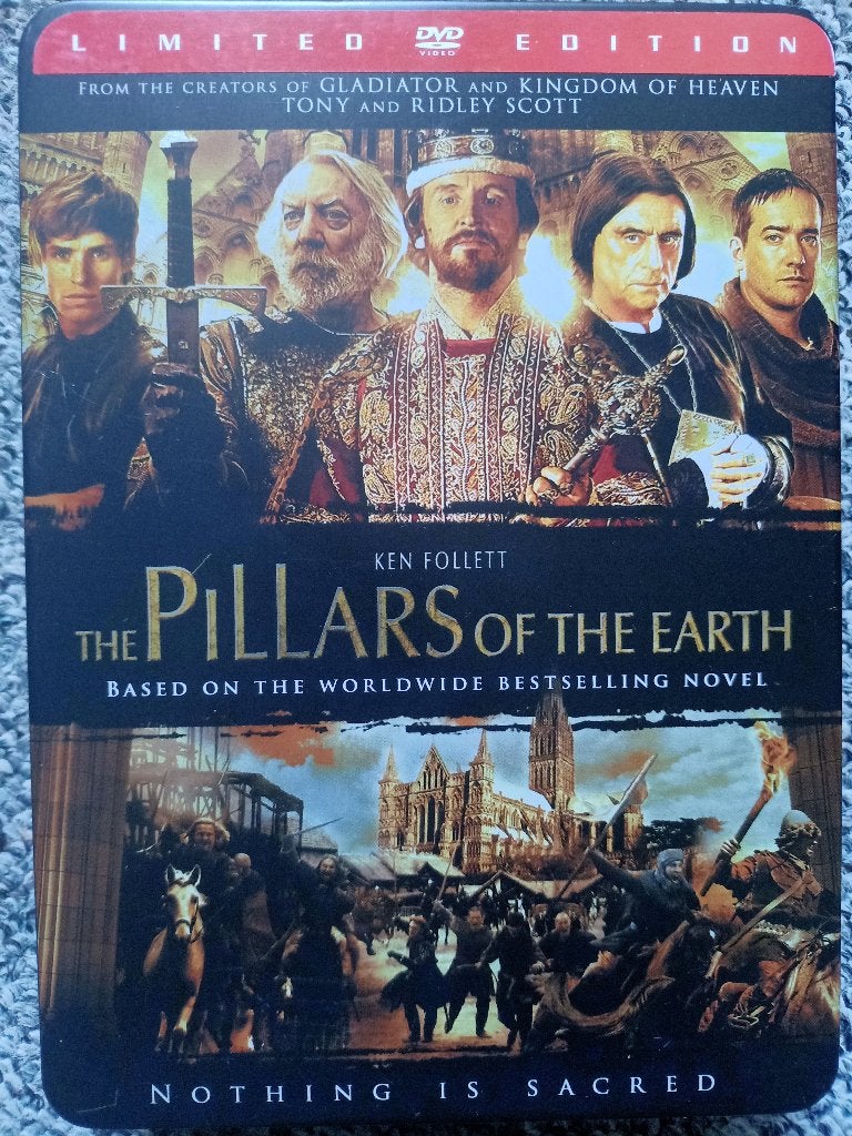 The Pillars of the Earth - gehele miniserie Limited Edition, Vanaf 12 jaar, Ophalen of Verzenden, Zo goed als nieuw, Actie en Avontuur