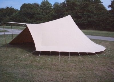 De Waard Albatros tent met extra's en nieuwe gordijnen, Ophalen, Gebruikt, Tot en met 4