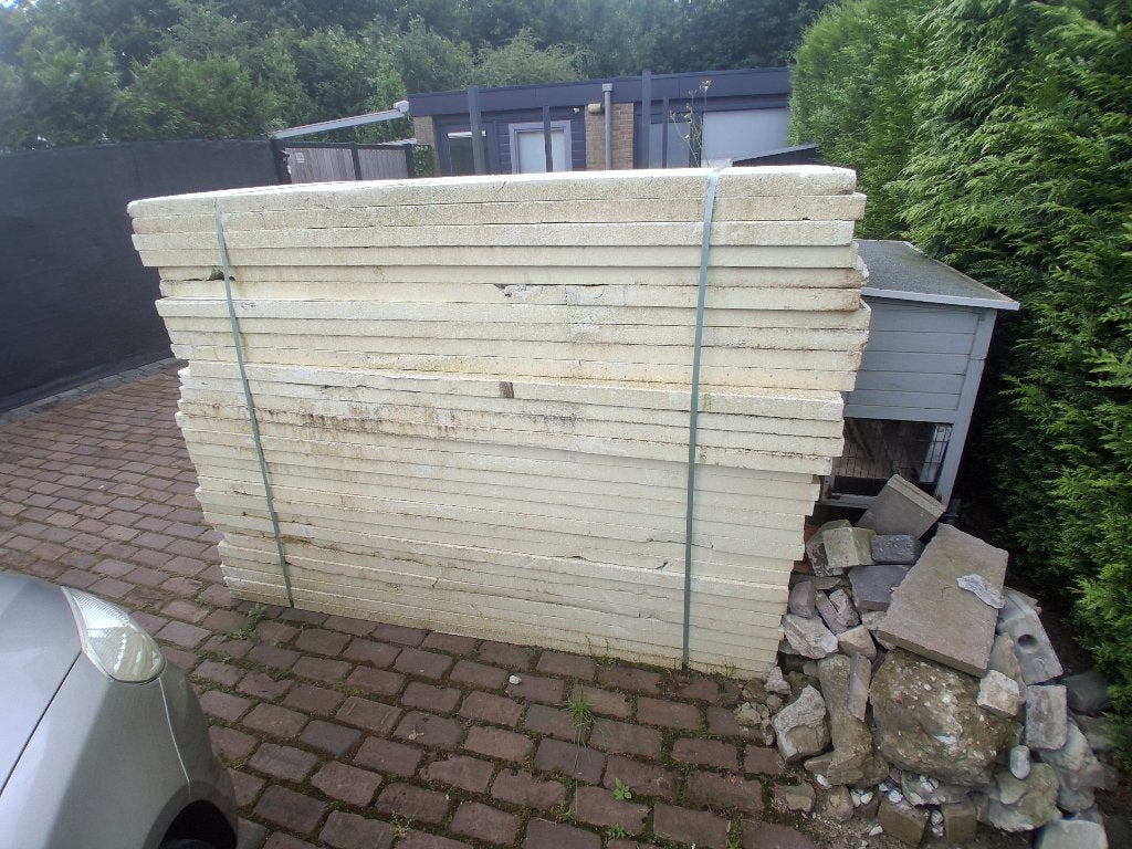 Tempex platen gebruikt 50mm, Ophalen, Gebruikt, Overige materialen, 20 tot 50 mm