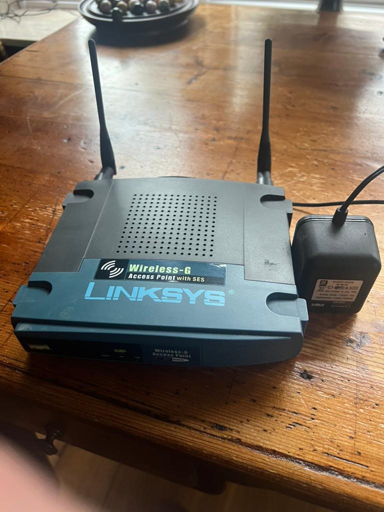linksys wireless-g router, Computers en Software, Ophalen