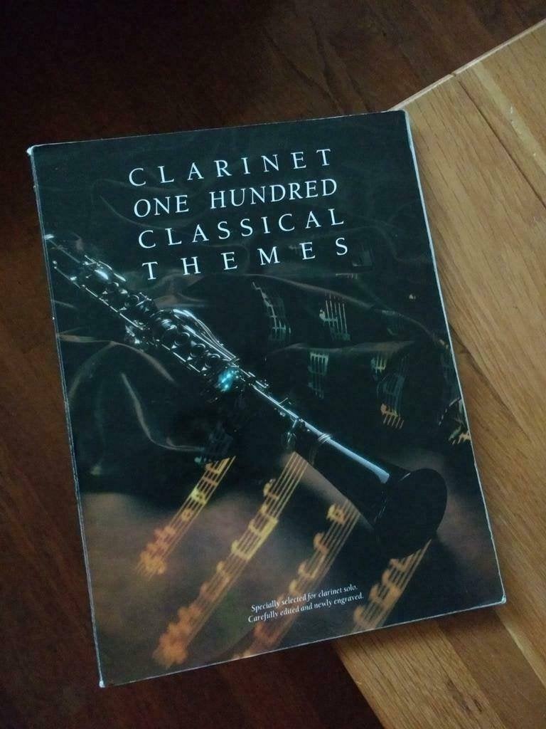 klarinet-100 Classical Themes for Clarinet-MOOI!, Muziek en Instrumenten, Bladmuziek, Gebruikt, Klassiek, Ophalen of Verzenden
