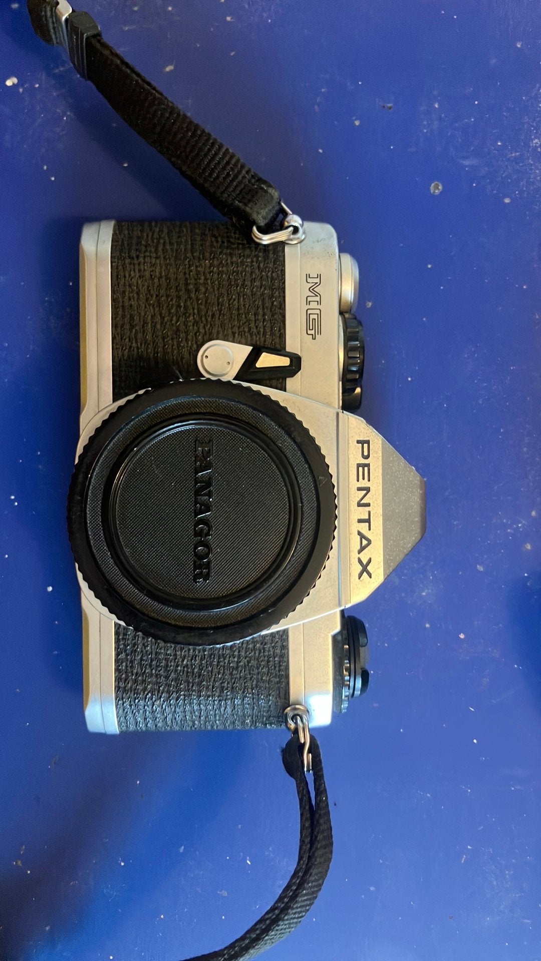 Pentax MG semi-automatische camera, Ophalen, Zo goed als nieuw, Spiegelreflex, Pentax