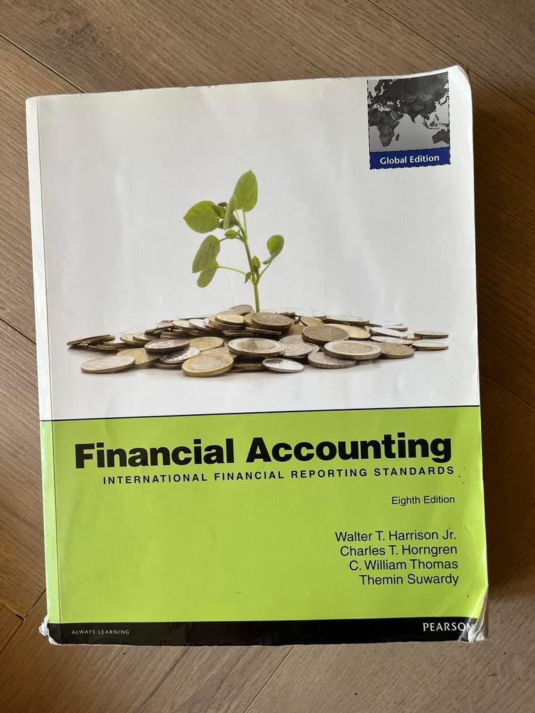 Financial Accounting IFRS - Eighth Edition, Boeken, Ophalen of Verzenden, Gamma, Gelezen, HBO