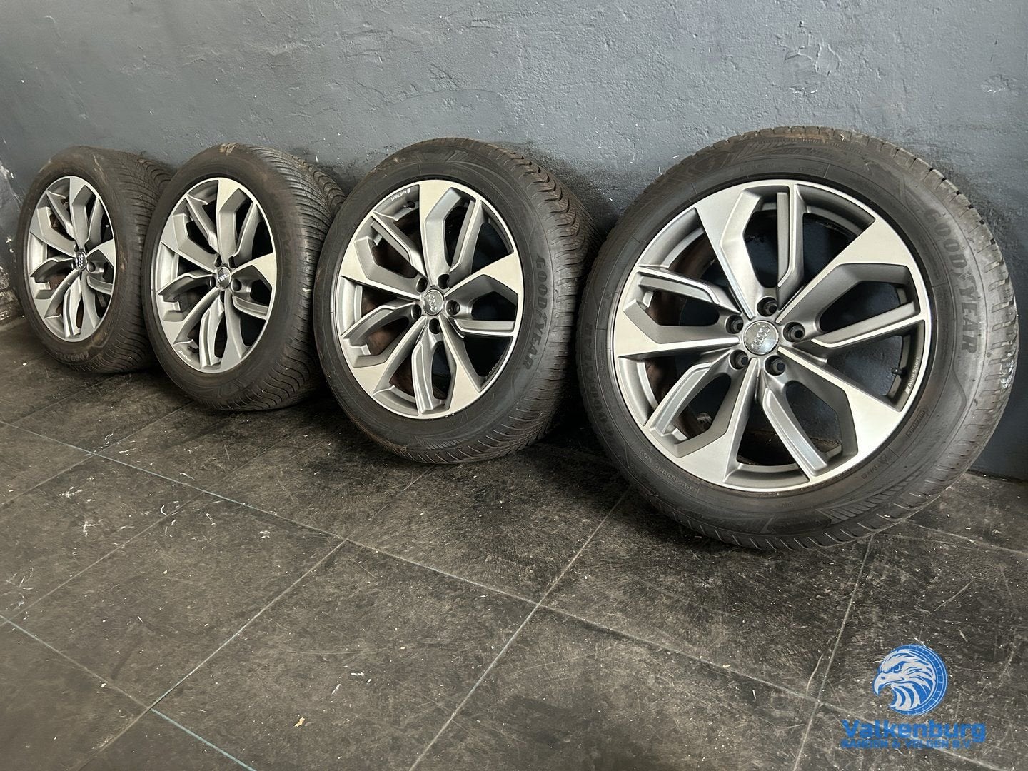 7-8mm! Originele Audi E-Tron 4KE Q7 4M Q8 4M8 20 inch antrac, Gebruikt, 255 mm, -, -