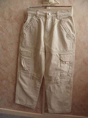 Nette basic off white katoenen school broek RAGS mt 140 zgan, Kinderen en Baby's, Kinderkleding | Maat 140, Broek, Rags, Ophalen of Verzenden
