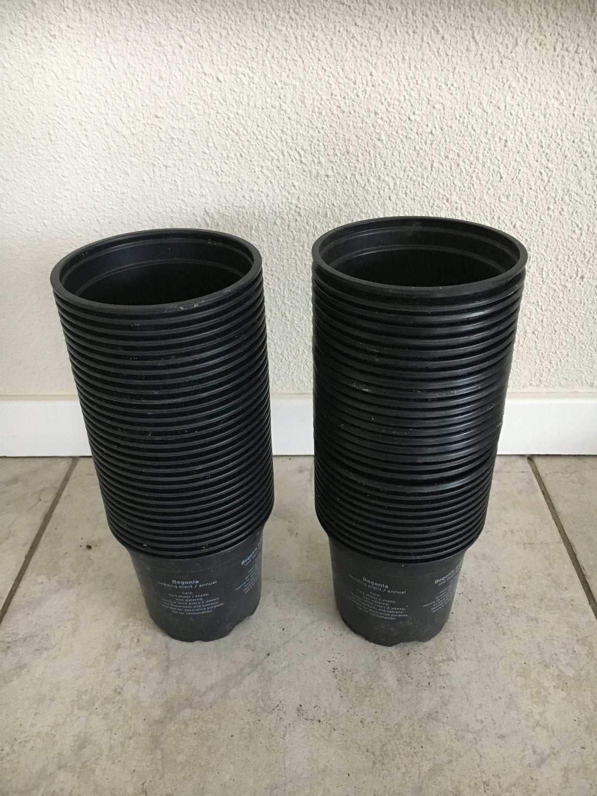 Stekpotten plantenpotten bloempotten rond 10x H9 cm 60st, Tuin en Terras, Bloempotten, Kunststof, Rond, Ophalen of Verzenden, Zo goed als nieuw